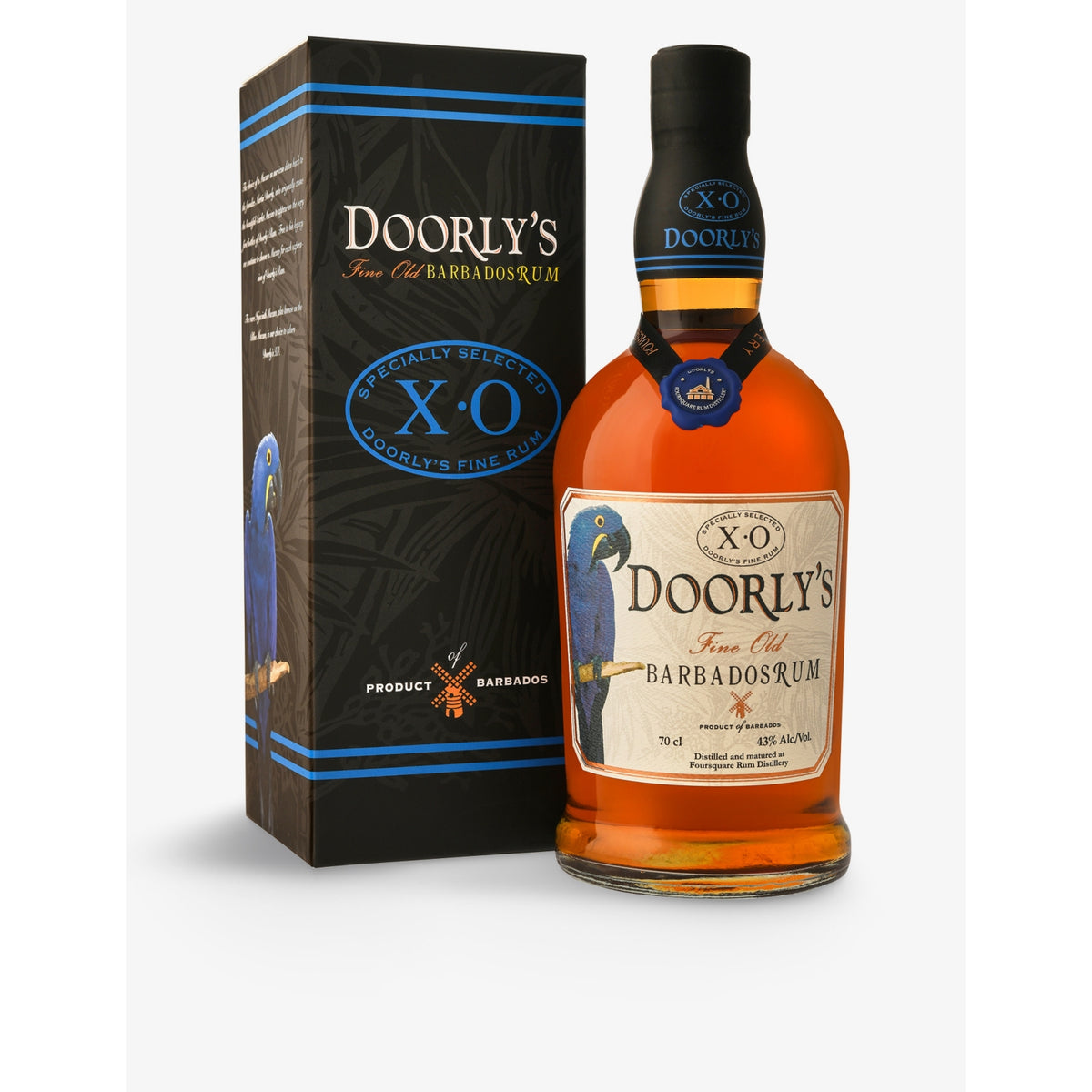 Doorly's XO Barbados rum 700ml bottle (British brand)