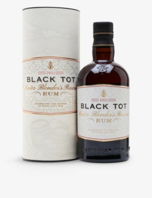 Black Tot Master Blender's Reserve rum 2022 700ml, UK version