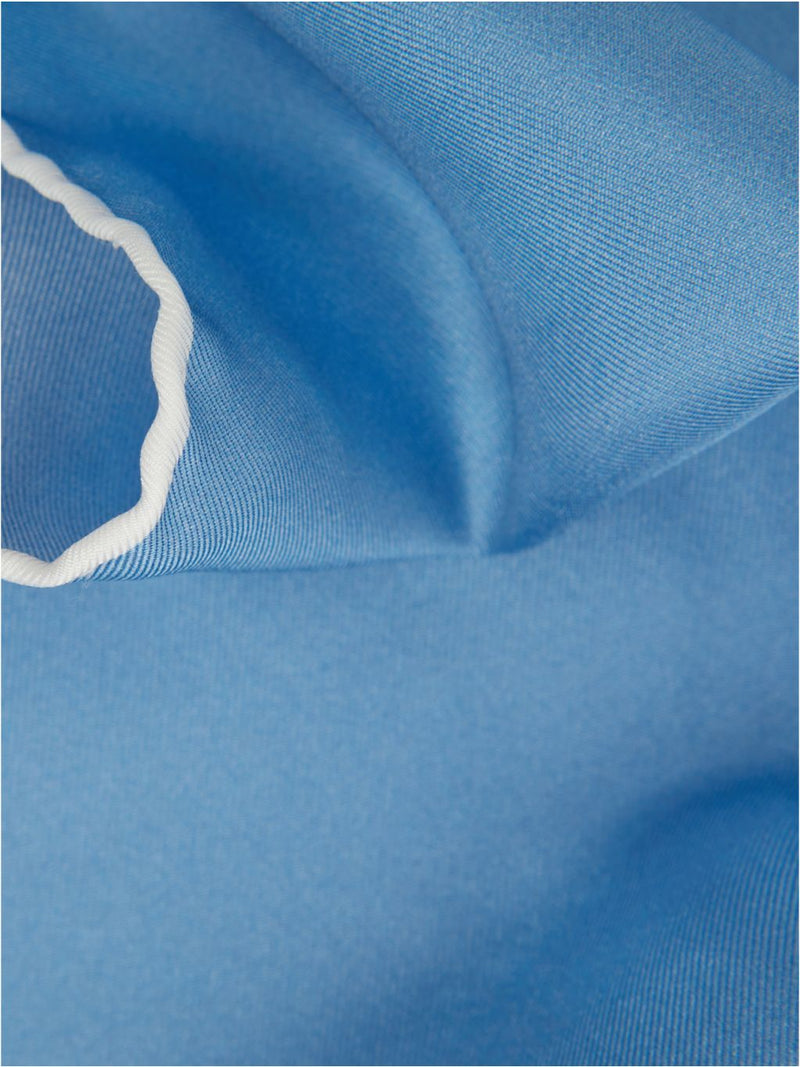 Reiss Ceremony logo-print silk pocket square 32cm (British brand)