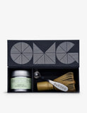 OMGTea AA high-grade matcha gift set with bamboo whisk, UK version