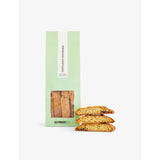 Selfridges Selection pistachio dark chocolate cantucci biscuits 200g, imported from the UK