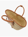 Jacquemus Le Panier Soleil palm-leaf tote bag - British product