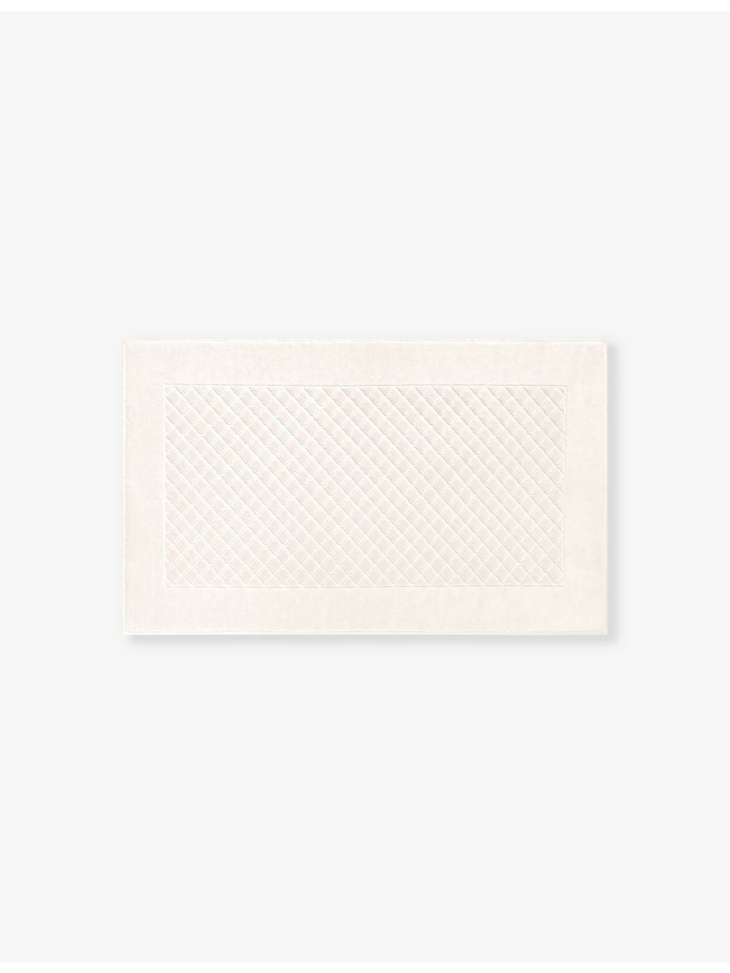 Yves Delorme Étoile cotton bath mat 89cm - British product
