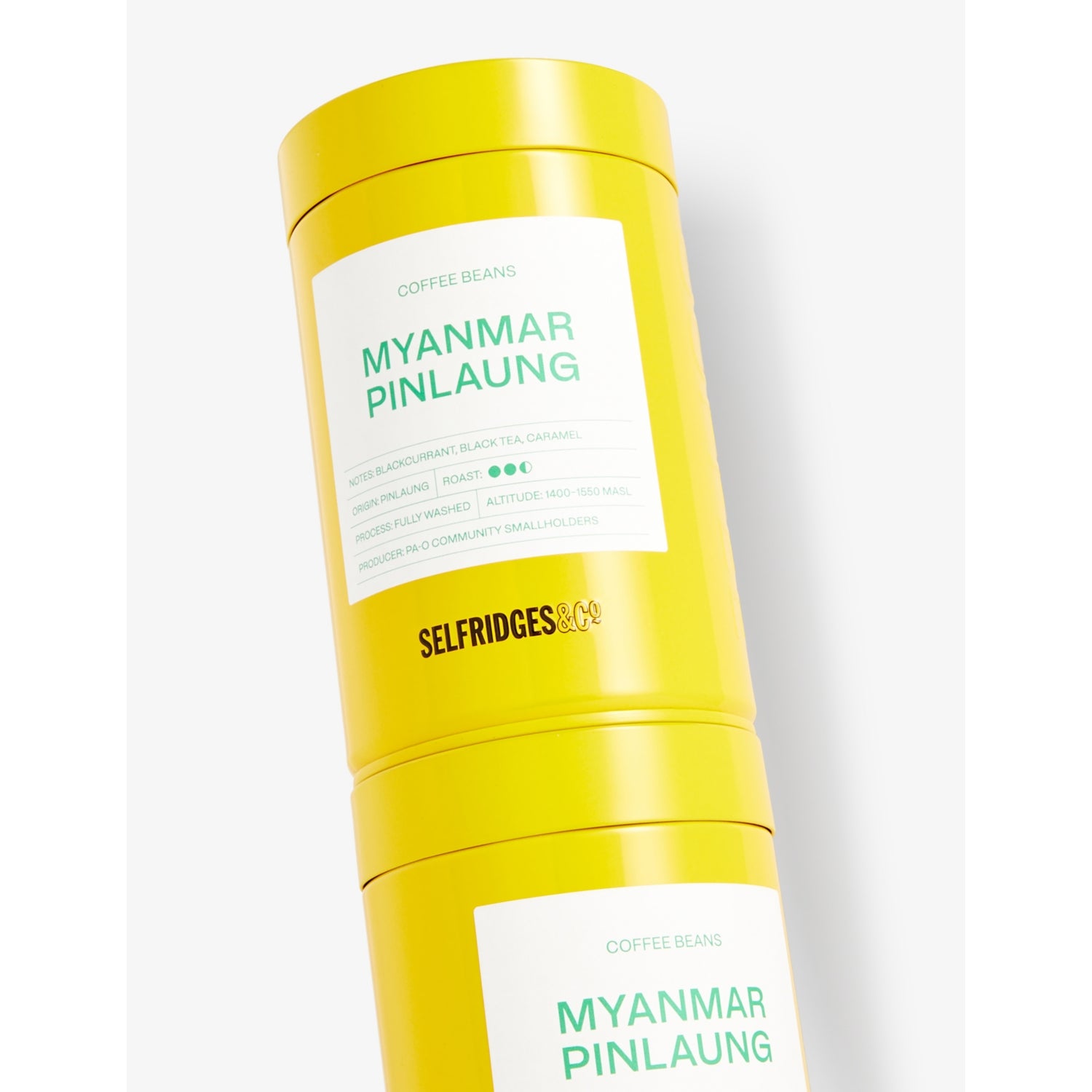 Selfridges Selection Myanmar Pinlaung whole bean coffee 250g - British product