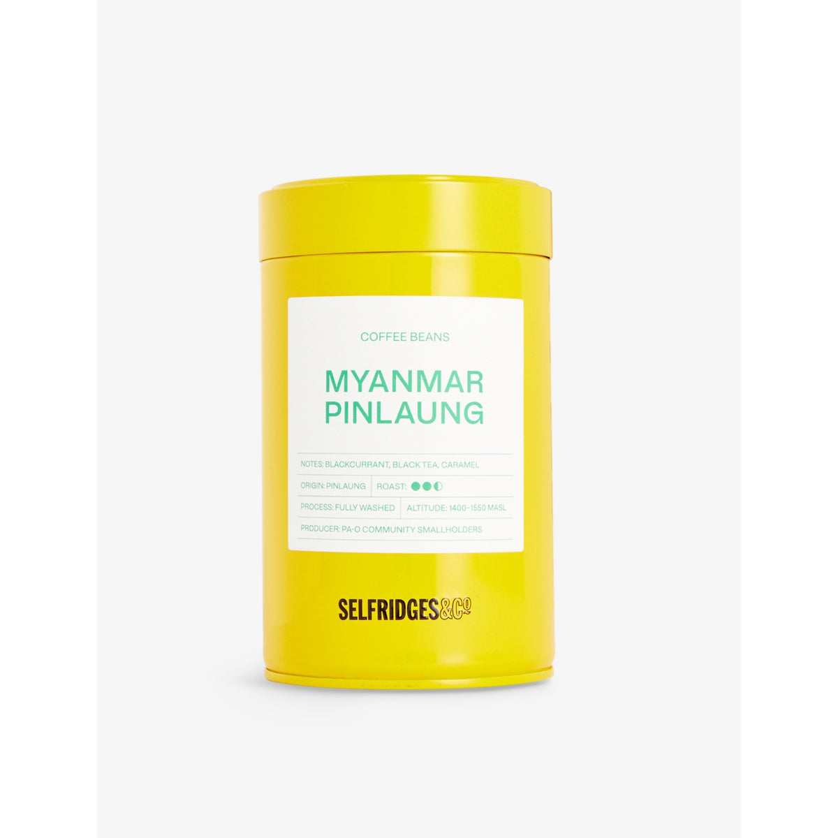 Selfridges Selection Myanmar Pinlaung whole bean coffee 250g - British product