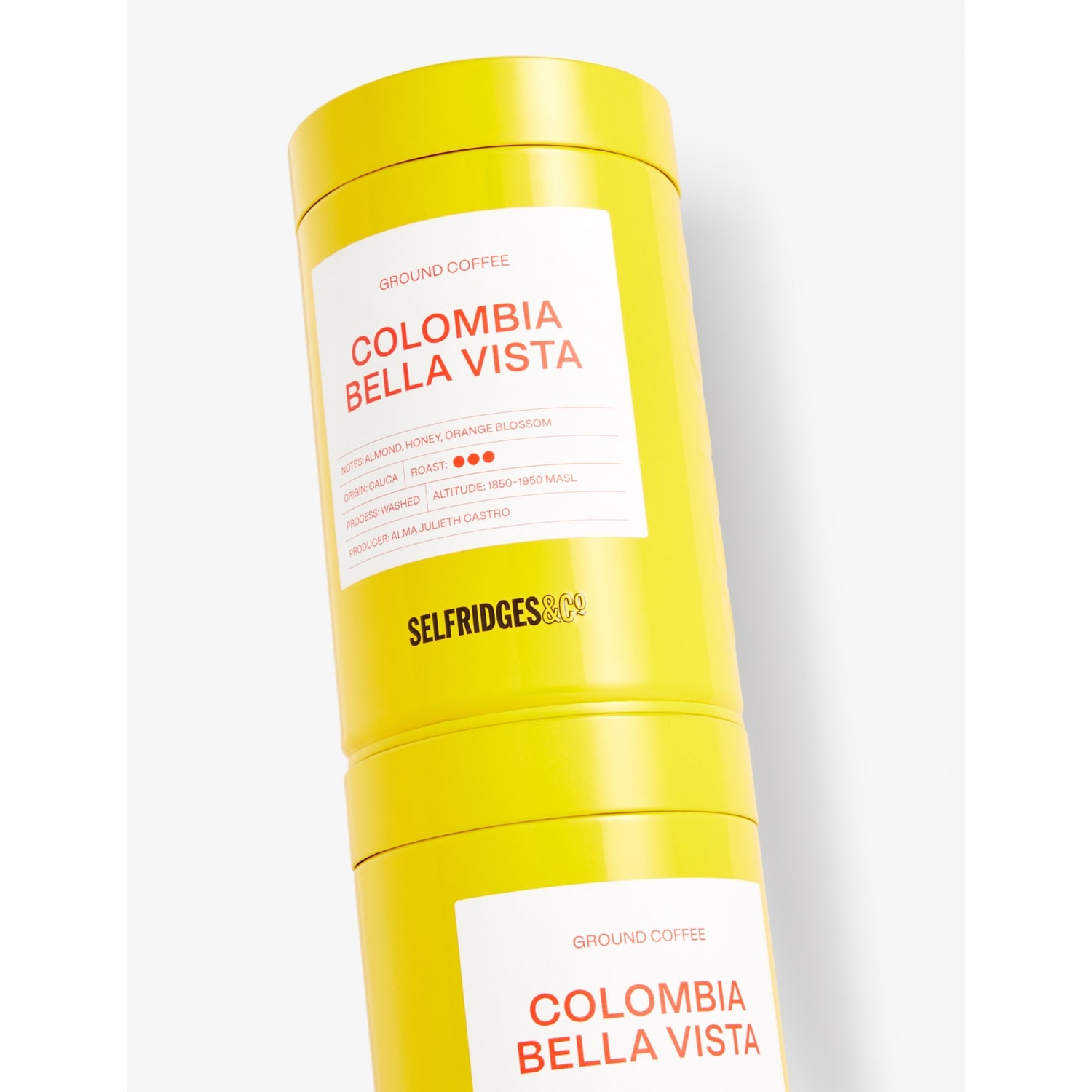 Selfridges Selection Colombia Bella Vista ground coffee 250g - British product