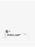 Dolce & Gabbana DG6187 rectangle frame sunglasses, imported from the UK