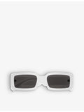 Dolce & Gabbana DG6187 rectangle frame sunglasses, imported from the UK