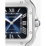Cartier Santos-Dumont medium stainless-steel automatic watch, imported from the UK