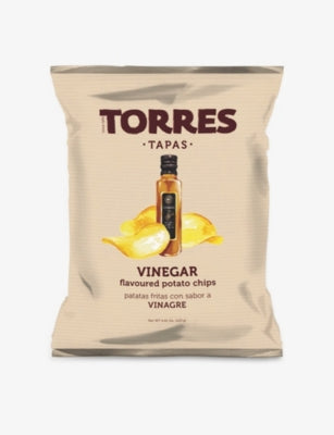 Torres vinegar crisps 125g, imported from the UK