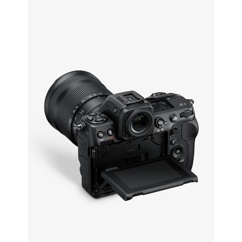 Nikon Z 8 mirrorless camera with 24-120mm lens, imported from the UK