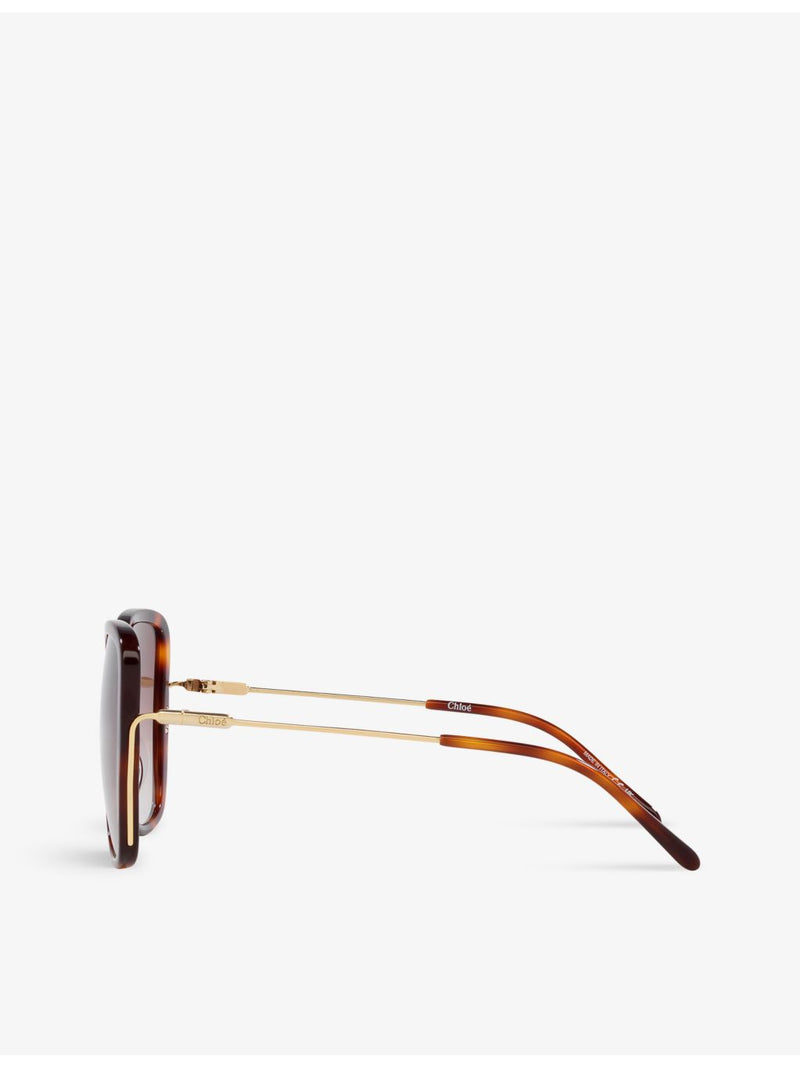 Chloé CH0173S square-frame acetate sunglasses, UK version