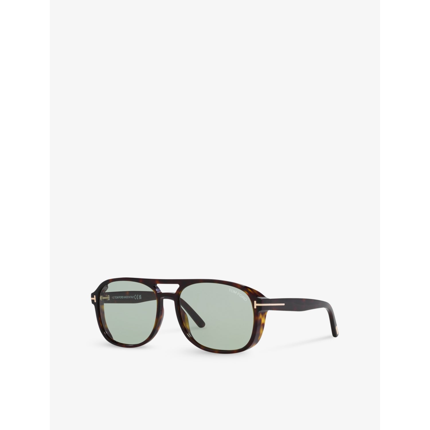 Tom Ford Rosco square-frame sunglasses in tortoiseshell, imported from the UK