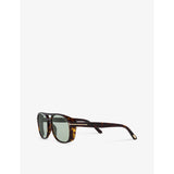 Tom Ford Rosco square-frame sunglasses in tortoiseshell, imported from the UK