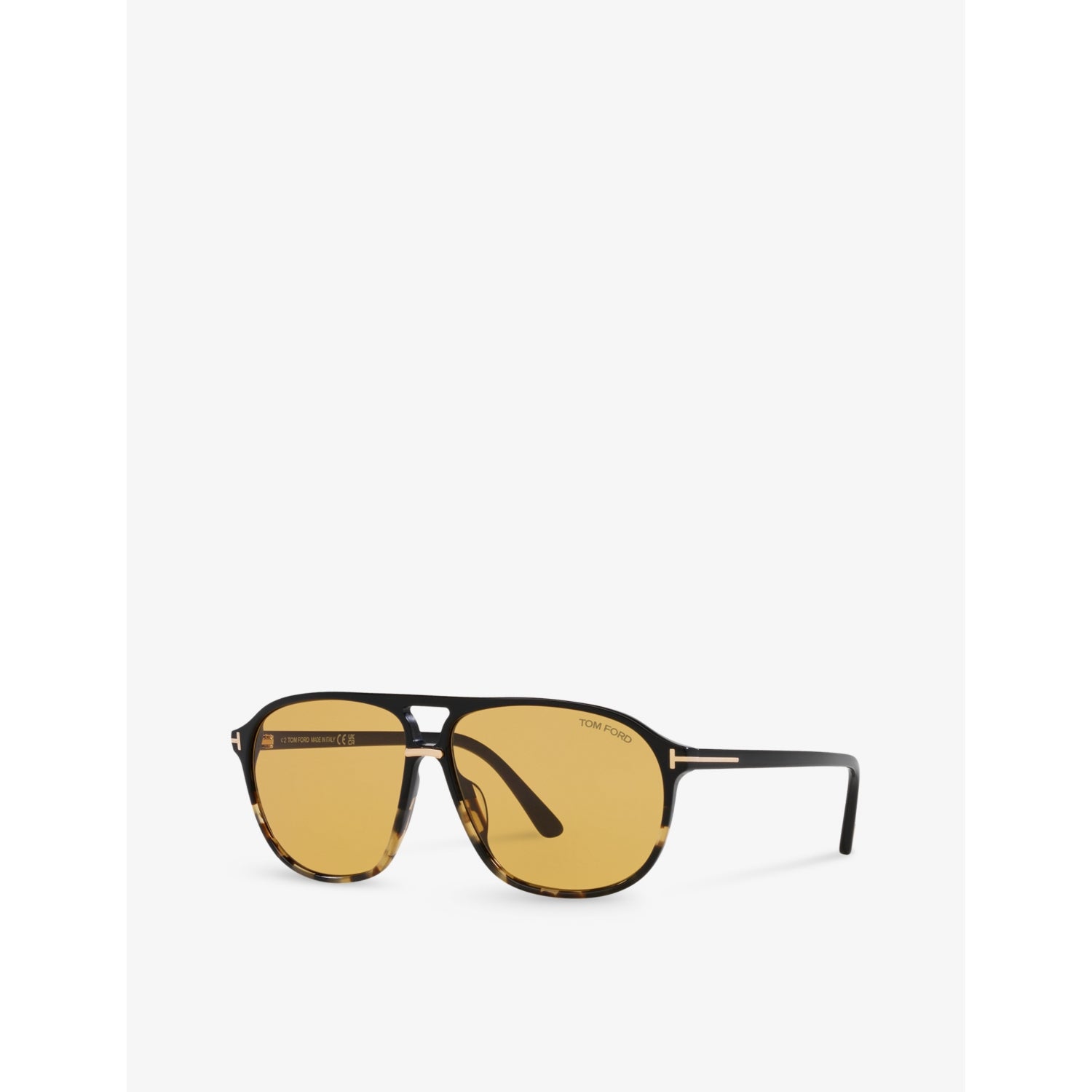 Tom Ford Bruce tortoiseshell square sunglasses, imported from the UK