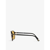 Tom Ford Bruce tortoiseshell square sunglasses, imported from the UK