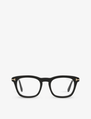 Tom Ford optical glasses FT5870 rectangle acetate frame (British brand)