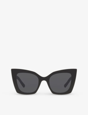 Saint Laurent Mica cat-eye acetate sunglasses - British product