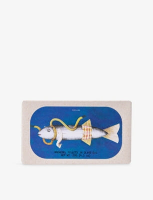 José Gourmet mackerel fillets in olive oil 125g, imported from the UK
