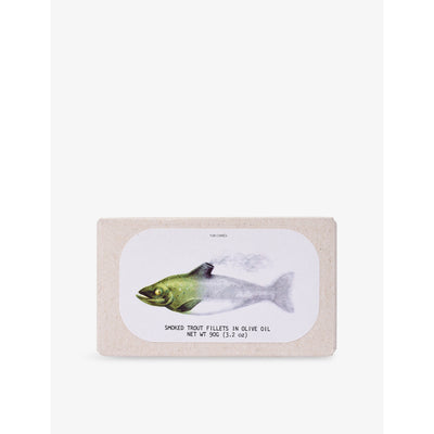selfridges José Gourmet Smoked Trout Fillets in Olive Oil 90g- Buy online at McGrocer