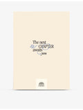 Papier reading journal 21.5cm x 15cm, imported from the UK