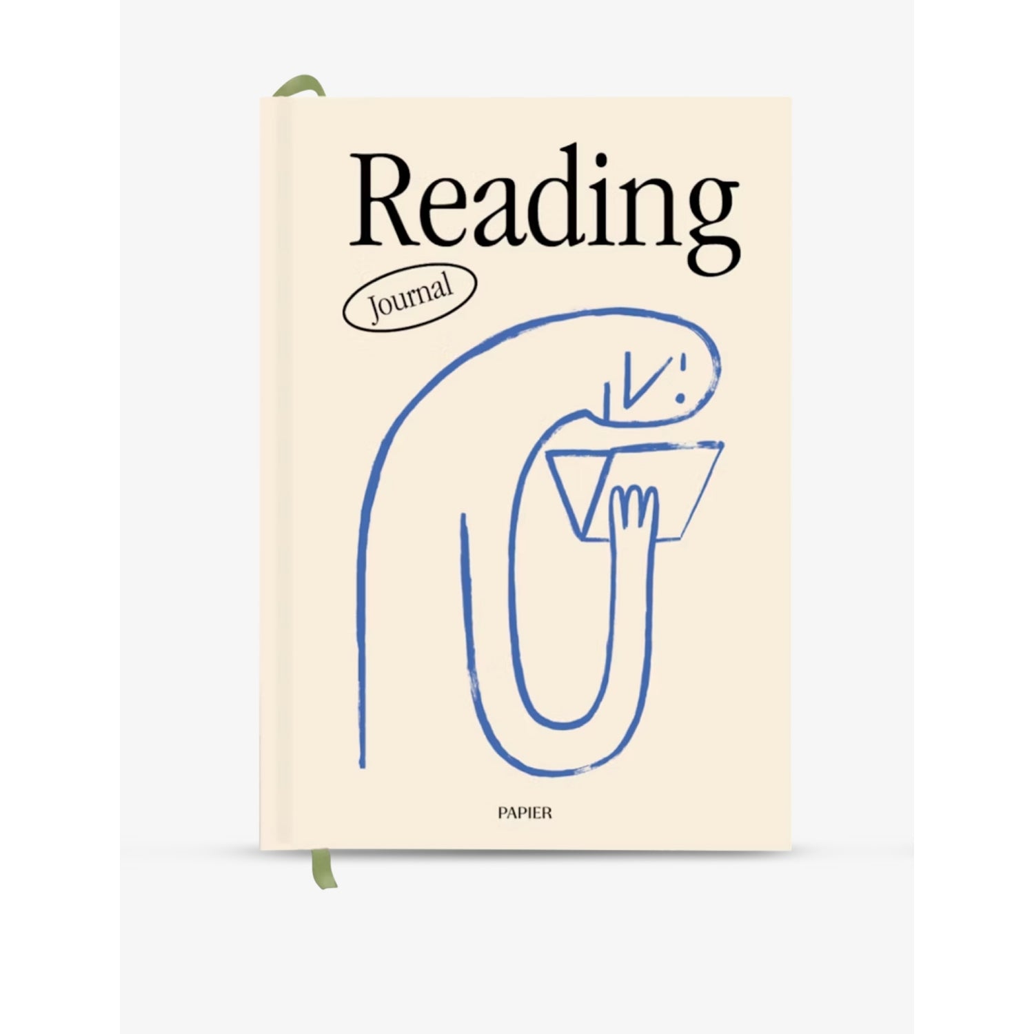 Papier reading journal 21.5cm x 15cm, imported from the UK