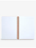 Papier Sunburst lined spiral notebook 25cm x 17.6cm, UK version