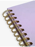 Papier Flora spiral notebook 17.6cm x 25cm - British product