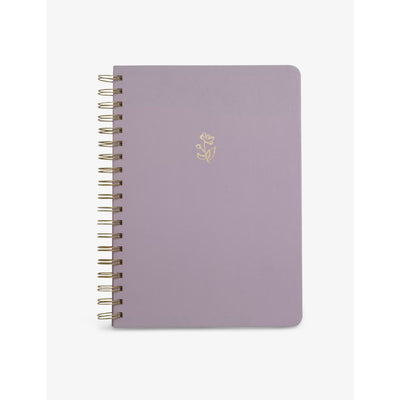 selfridges Papier Flora Spiral Lined Paper Notebook 17.6cm x 25cm- Buy online at McGrocer