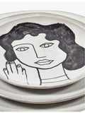 Serax La Mère medium stoneware plate 20cm - British product