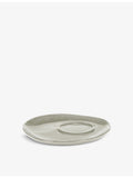 Serax asymmetric stoneware coffee cup saucer 14.5cm (British brand)