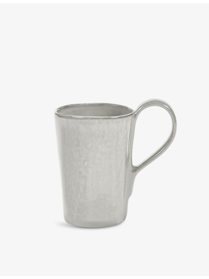 Serax La Mère curved-handle glazed stoneware mug 11.5cm, UK version