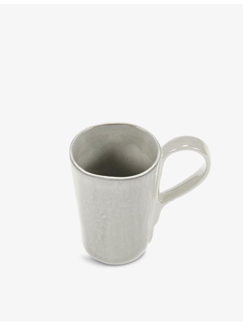 Serax La Mère curved-handle glazed stoneware mug 11.5cm, UK version