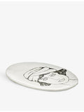 Serax oval stoneware plate 37.5cm x 27.5cm - British product