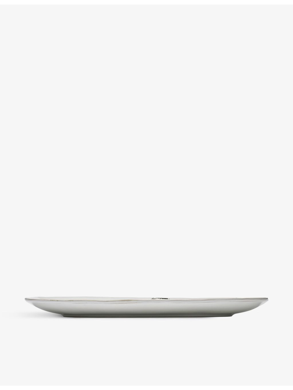 Serax oval stoneware plate 37.5cm x 27.5cm - British product