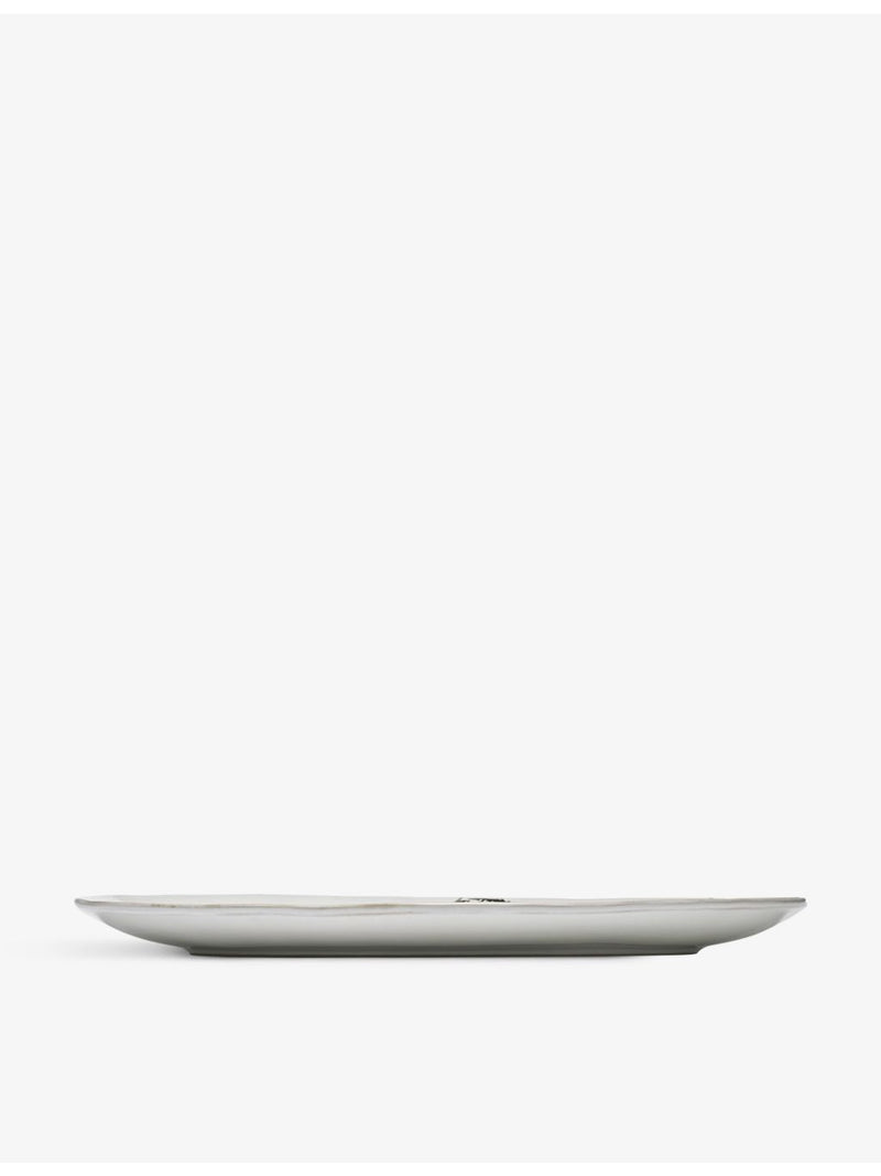 Serax oval stoneware plate 37.5cm x 27.5cm - British product
