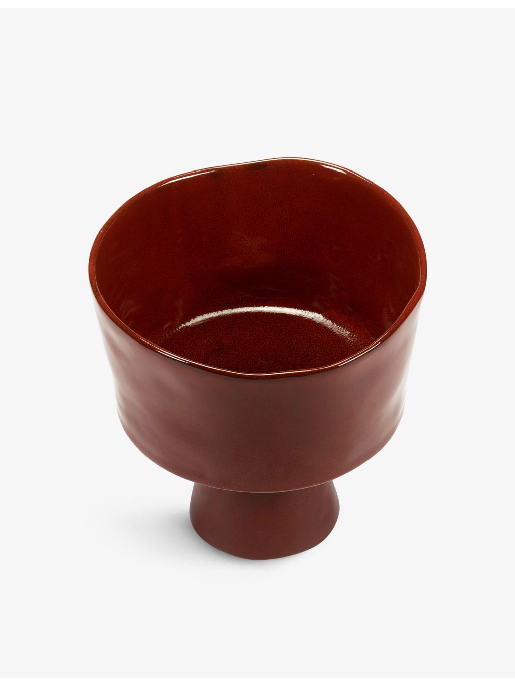 Serax stoneware bowl with stand 18cm (British brand)