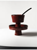 Serax stoneware bowl with stand 18cm (British brand)