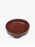 Serax stoneware deep plate La Mère 25cm, imported from the UK