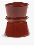 Serax stoneware vase La Mere 22cm, imported from the UK