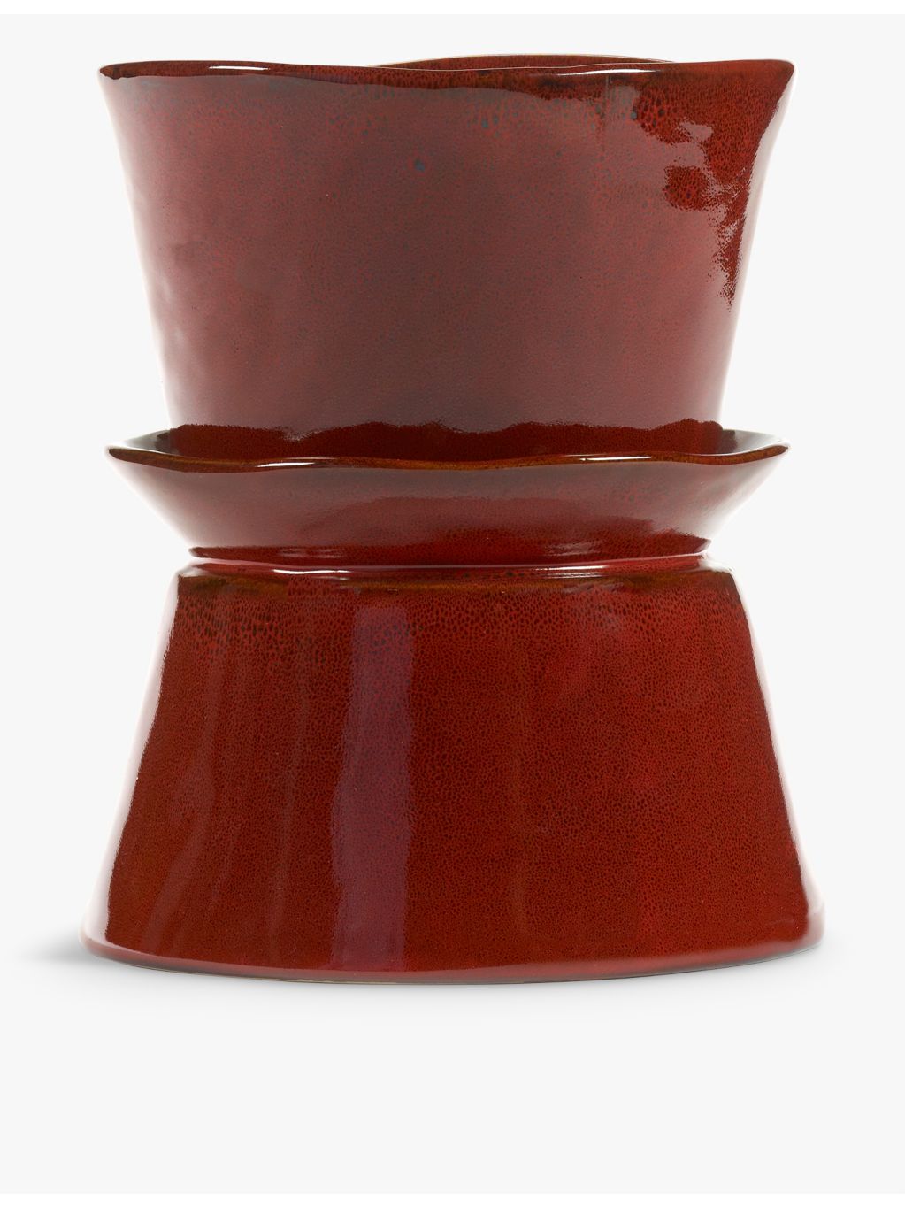 Serax stoneware vase La Mere 22cm, imported from the UK