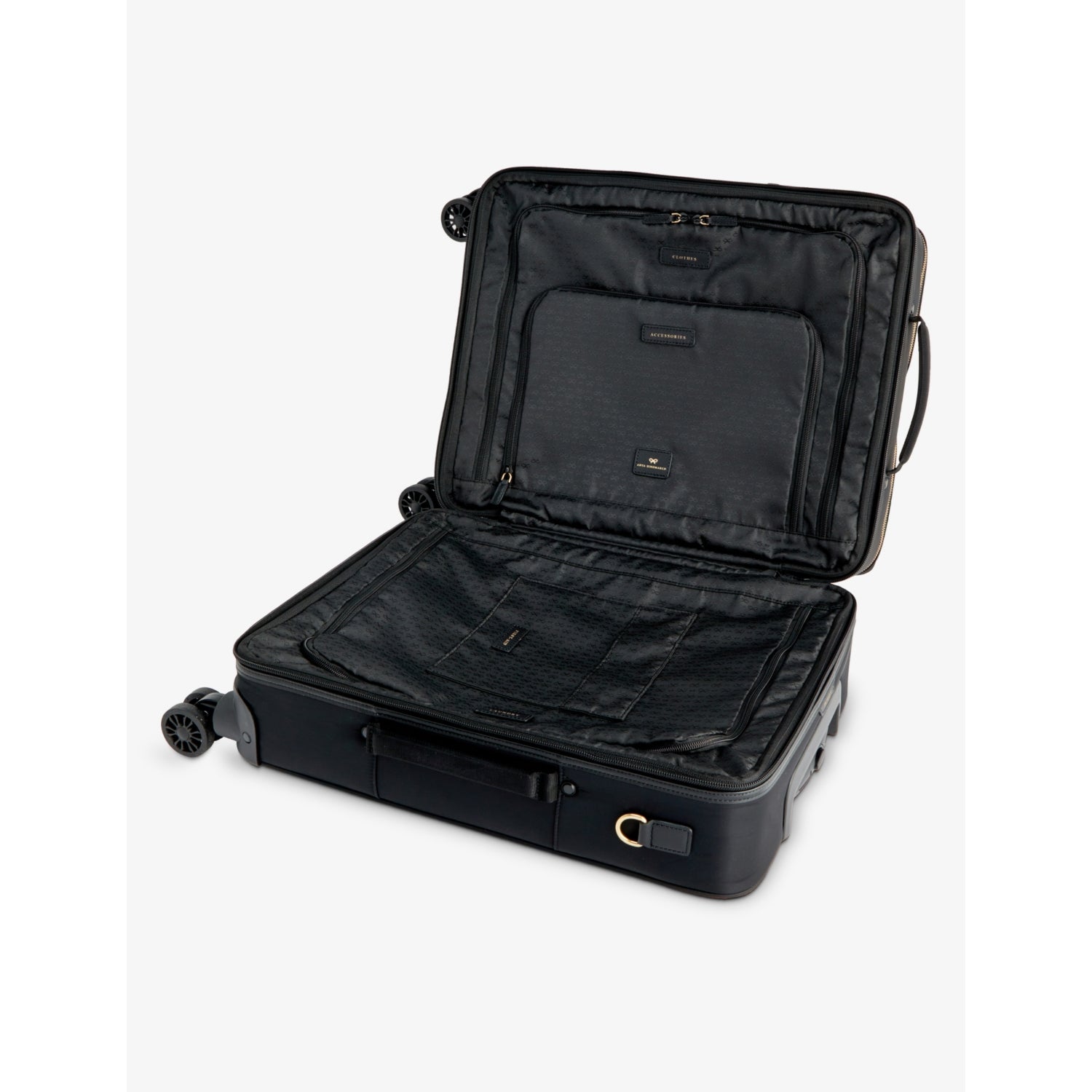 Anya Hindmarch short-haul four-wheel nylon luggage case - British product