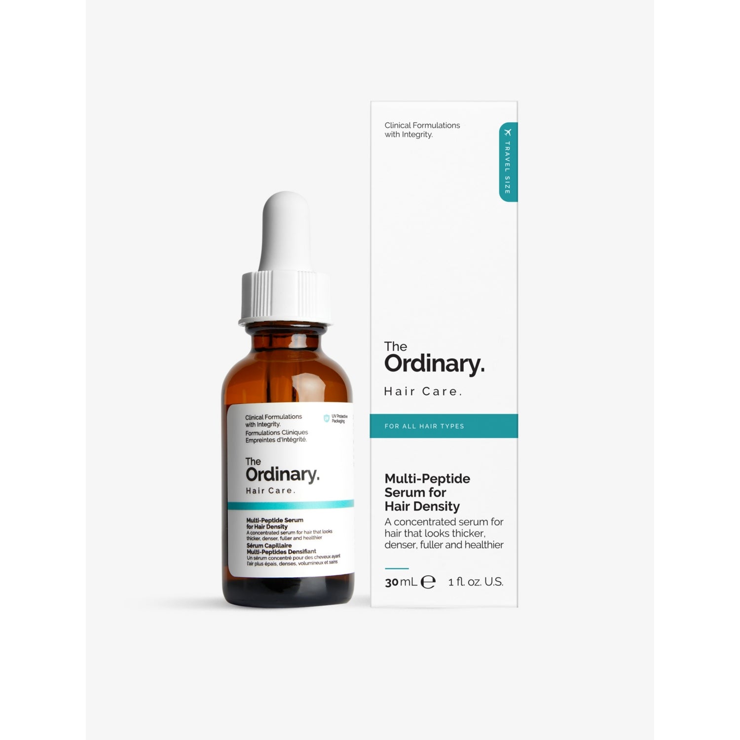 The Ordinary multi-peptide serum for hair density 30ml (British brand)