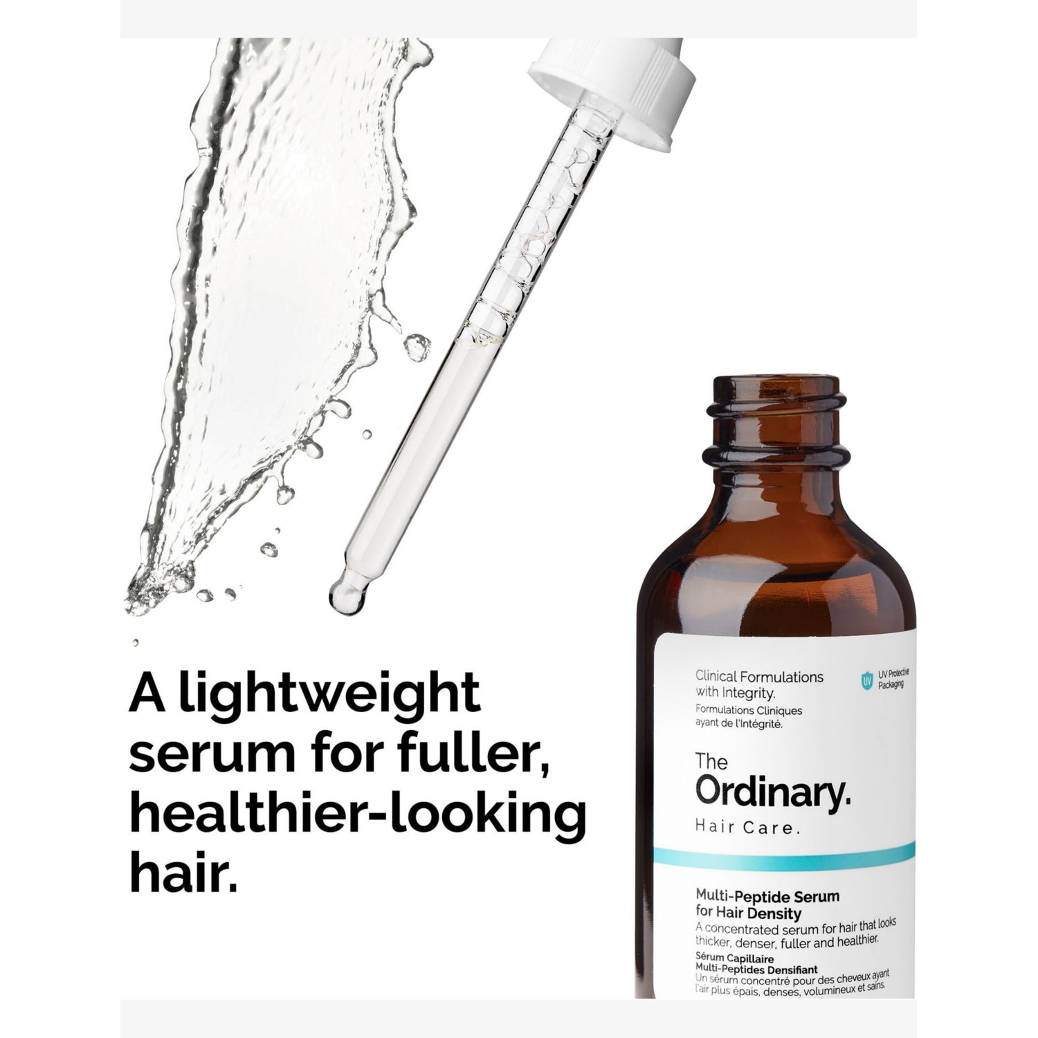 The Ordinary multi-peptide serum for hair density 30ml (British brand)