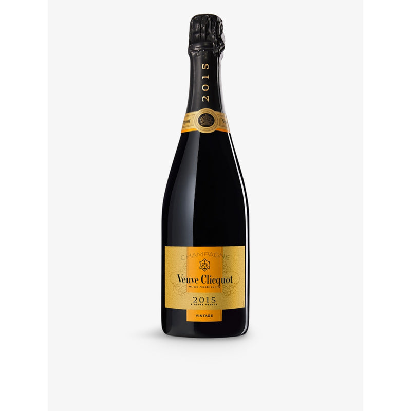 Veuve Clicquot Vintage 2015 brut champagne 750ml, imported from the UK