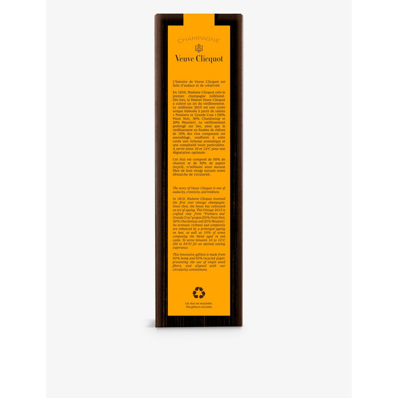 Veuve Clicquot Vintage 2015 brut champagne 750ml, imported from the UK