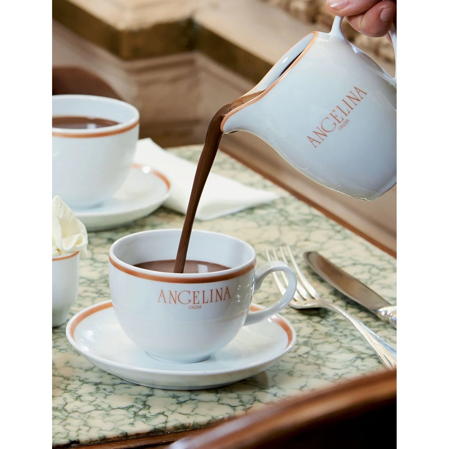 Angelina bottled hot chocolate 480ml - British product