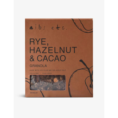 selfridges Nibs Etc. Rye, Cobnut and Cacao Granola- Buy online at McGrocer