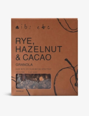 Nibs Etc. rye cobnut and cacao granola, UK version