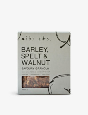 nibs etc. barley spelt walnut granola 360g - British product